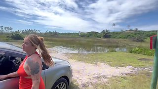 Green Meadow Gangbang: Two Latinas' Wild Outdoor Encounter