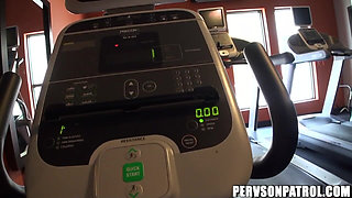 Pervs on Patrol - Fit Blonde Victoria Wilde Loves Post Workout Dicking
