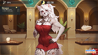 Hotel Tales Gameplay Part 3 - Helping Nikki Sort the Suitcases and Bathe Griselda the Huntress