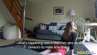 Fake Cop - Pole Dance Babe Satine Spark Fucks Uniformed Cop