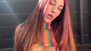 Artemisia Love Solo Masturbation Session Outdoor