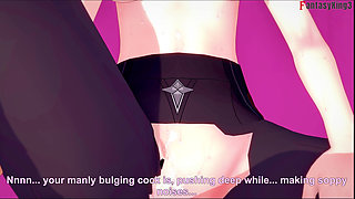 Arlecchino fucking - 3 - Genshin Impact