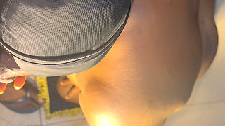 Blowjob goes wild on an Arabian mat