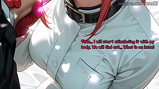 Your Doctor Makima is checking on your massive cock's health (Sex JOI)