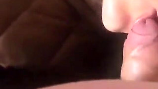 Pee, Cum & Downjacket Obsession Blowjob, Golden Shower & Wet Fetish Play