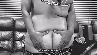 Busty Indian MILF Cheating with Stepbrother: Desi Hotwife Hugging & Erotic Anal Fingering