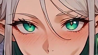 Anime Ai Elf Girl Blowjob