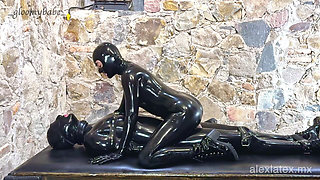 Lying Bondage Domination, Full - Alex Latex