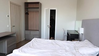 Step Sisters Nicole Murkovski And Sofa Weber Get Fucked In The