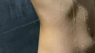 Beautiful and sexy Kitty Kat debut by showering nude