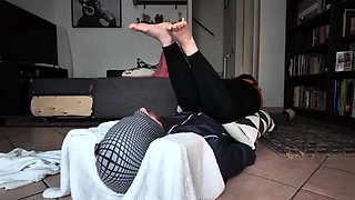 Miss Zetamoon - Dirty Gym Socks And Foot Gagging With Plank