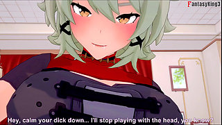 Caesar King get fucked in POV - Zenless Zone Zero