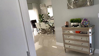 Busty Latina Nicole Rey Sucks and Fucks My Big Dick