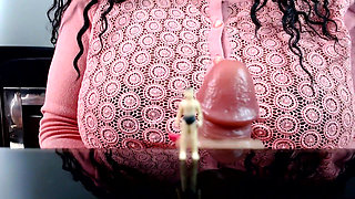 Macro Man Got Cock Comparison - Ebony