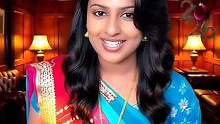 First Time Renu's Exotic Hot Looks & Seductive Tease - Desi Tamil MILF Fire! Renuraj