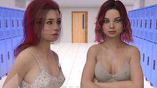 3d animation, lusting, all holes