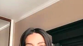 COWGIRL RIDING A SEX DOLL by hot Latina Lela Star