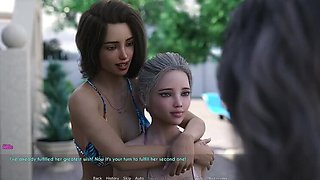 Awam - Sofia Gets a Wet Lesbian Kiss From Ellie's Naughty Invitation