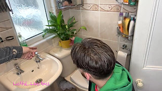 Plumber - Pee Desperation - Wetting - Tickling - Roleplay