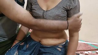 South Mistibhabi Hard Chudai in Saree – Hot Indian Maid Massage Sex