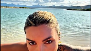 Amateur Italian Outdoor - An Unforgettable Summer With Tami Tsunami ( English Subtitles )