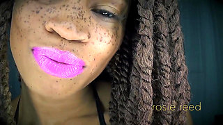 Powerless Against Fuchsia Lips- Pink Lipstick Fetish with Goddess Rosie Reed Mesmerizes You Into Lipstick Slavery- 1080p HD