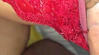 Stepmom in Panties Passionately Fucks Stepson