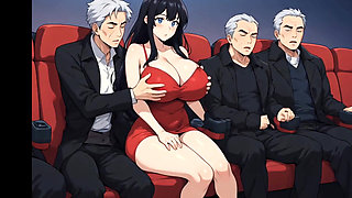 step daughter takes multiple creampies from big cock boss ( AI generated )