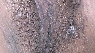 Black Pussy Loves White Cock and Hot Sperm