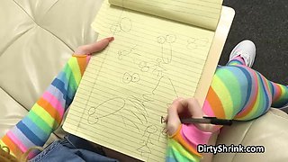 She thinks about cocks all the time