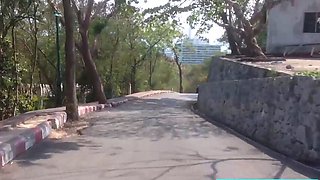 Young Thai MILF picked up at viewpoint