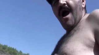 Sahin K Pounds Turkish MILF Ayse on the Beach