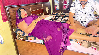 Young Servant Caught His Hot Mistress Alone At Home And Made Her Moan