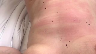 Belly Spanking, Face and Tits Slapping