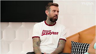 Jessi Rae And Lena The Plug - Sexy Redhead Gets Fucked Hard In Threesome After Her Interview