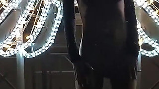 Angel Monika Fox Walks Naked on the Waterfront in Sochi