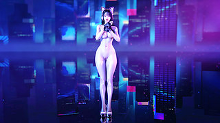 [mmd] Korean Super Beauty Queencard Shiny Skin with Perfect Body and Big Breasts