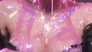 2b Nier Automata Covered in Thick Pink Slime - Ahegao Compilation