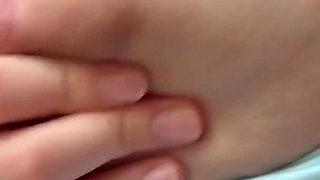 A Giantess Plays with Her Tiny Stepbrother: She Humiliates the Boy While Masturbating with Him; She Squeezes Him Between Her
