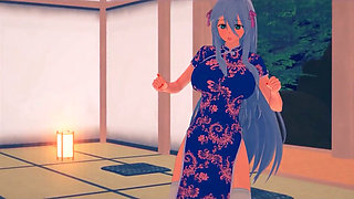 Rias Gremory Kimono Sex at the Festival  Hsdxd Ntr Madness E9  Full Movie on Sheer & Ptrn: Fantasyking3
