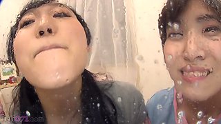 Japanese Lesbian Virtual Kiss  Spit POV: Onlyfans, Asian  Kissing Porn