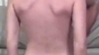 Housewife Anally Ride a Monster Cock
