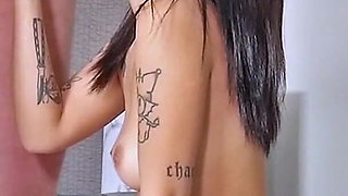 Asian 18 with Face Full of Cum