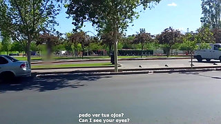 Challenge- Masturbating a Stranger in Public Park