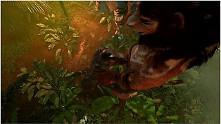 Tribe Woman Swallowing Cum In The Jungle 3d