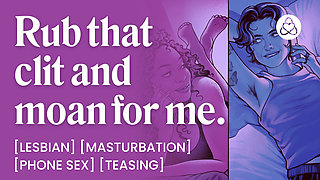 ASMR Audio Porn: Lesbian Girlfriend Makes You Cum with a Vibrator - Guided Masturbation & Phone Sex JOI - Erotic Audio For Women