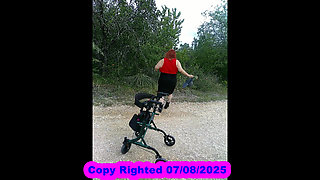 Sexy Nurse Vicki Walks in Park Flashing and Teasing You