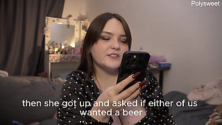 Porn Stories - Pegging with a Neighbor Swallowing Cum