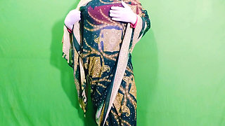 Beautiful Pakistani woman in burqa