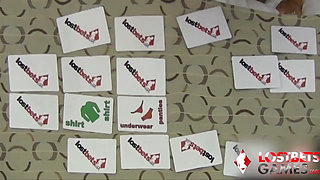 3 College Girls Play a Game of Strip Memory